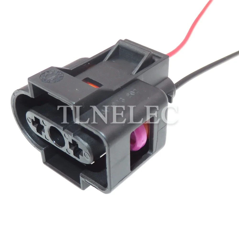 2 Pin Way Auto Water Spray Antifreeze Connector With Wires Car Wire Cable Sockets For VW 1J0 973 202 1J0973202