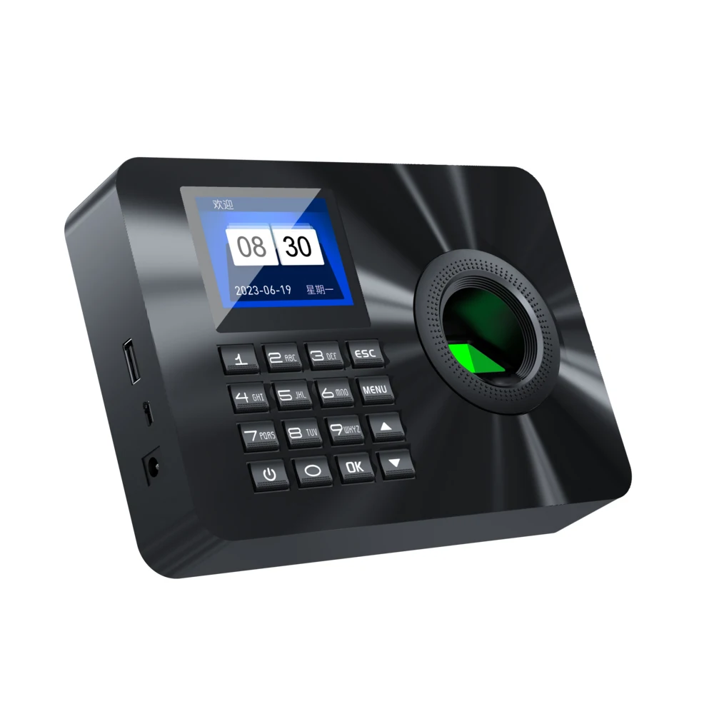 2026 Hot！Employee Time And Attendance System Fingerprint Attendance Machine Punch Card Machine Fingerprint Access Controller