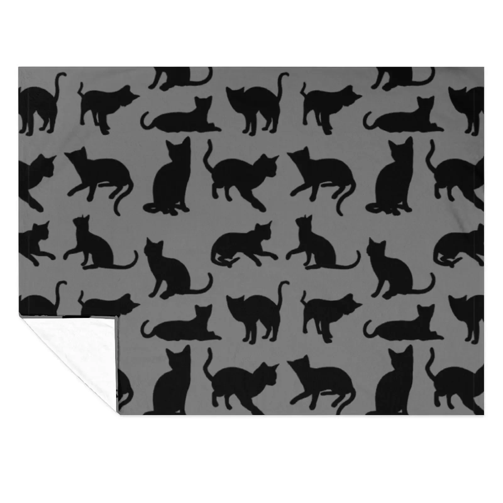 

Black cats Throw Blanket Luxury Thicken For Decorative Sofa Luxury Vintage Blankets
