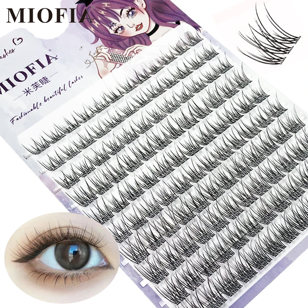 

120 Bunches Eyelashes individual Eyelash Extension Natural Eyelash Cluster Comic Lashes Makeup Tools Lashes Wholesale