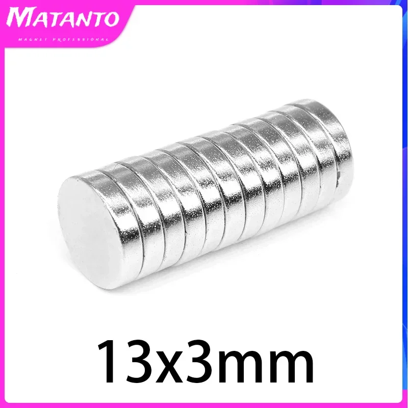 10/20/50 шт., неодимовые магниты, 13 х3 мм
