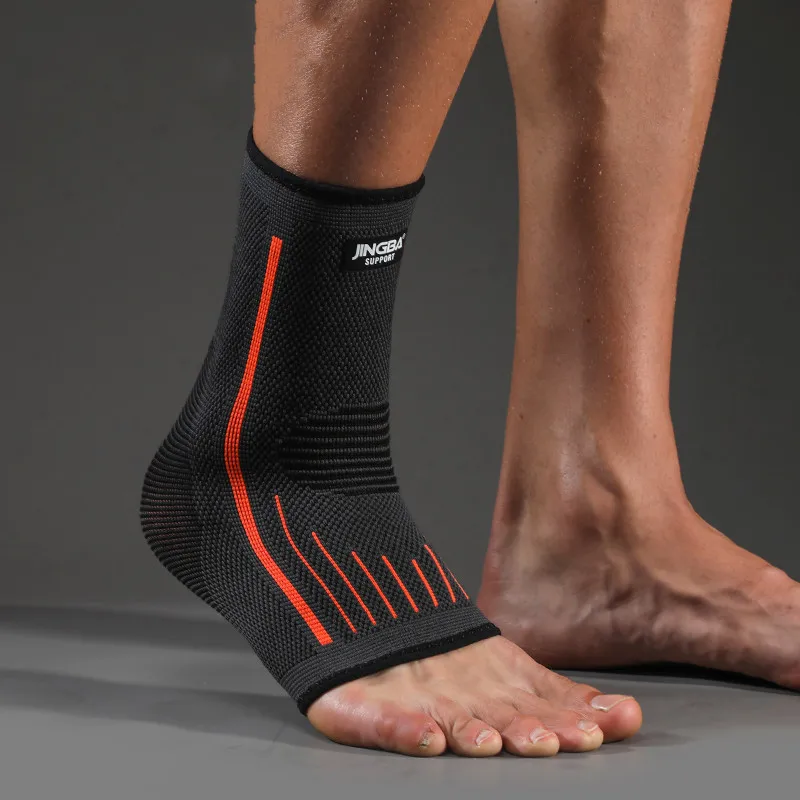 1PC regulowany bandaż kompresyjny wsparcie kostki orteza stawu skokowego elastyczny pasek na kostkę Protector Fitness Sport Gym stabilizacja więzadeł