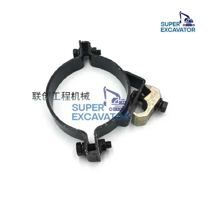 For Vo-lvo ec EC210 EC240 EC290 EC360 EC460 Small arm mid arm boom cylinder hoop pipe clamp pipe clamp Excavator Parts