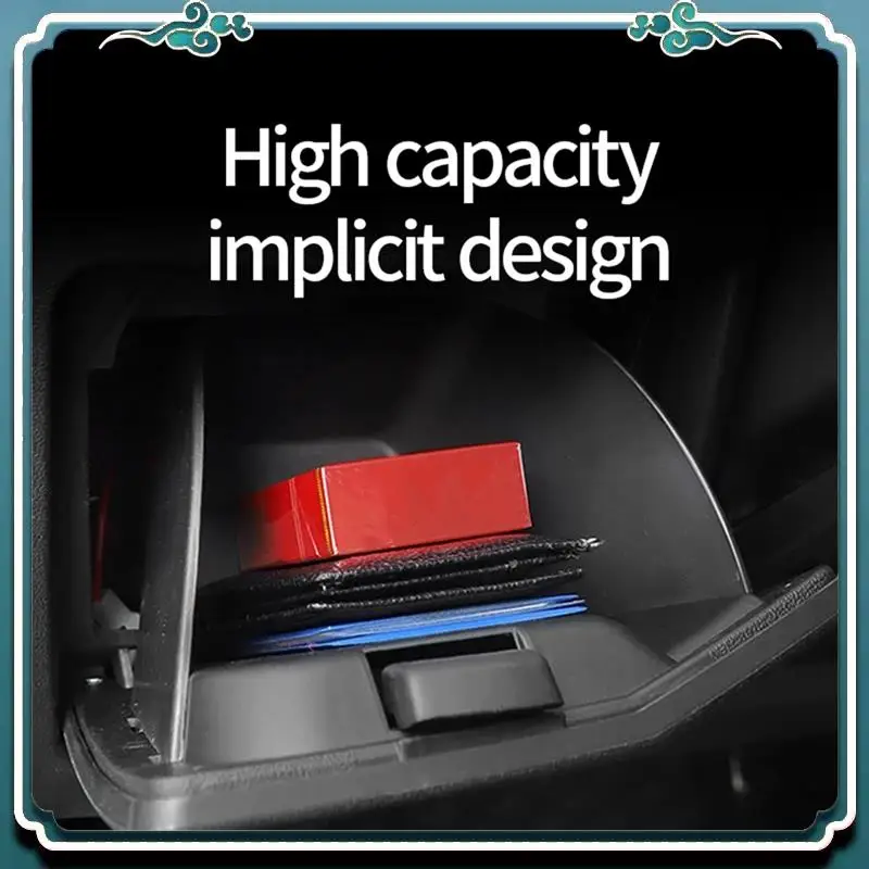 Picture 4: ABTU-Car Central Driver Side Storage Box Console Storage Glove Box Holder For  A3 8Y 2021-2023 Interior Accessories