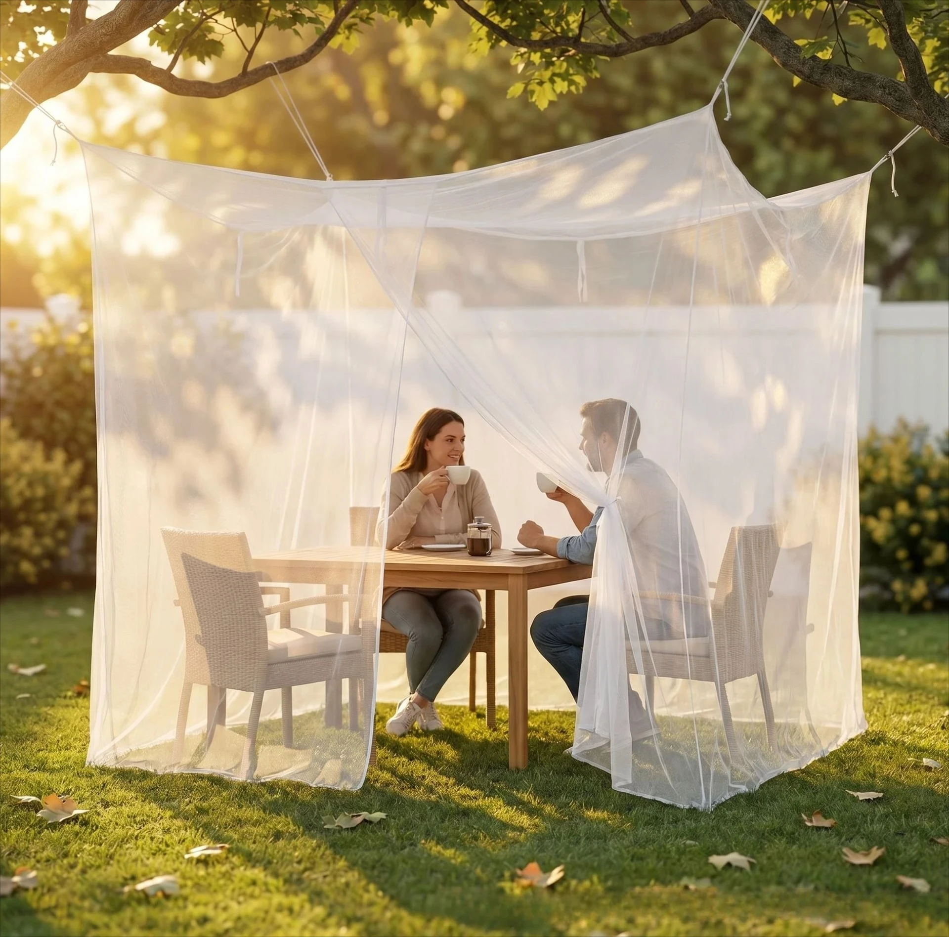 Foldable Large Gazebo Mosquito Net Shelter No Assembly Sun Proof Anti Insect Tent For Home Patio Outdoor Camping Picnic Activity