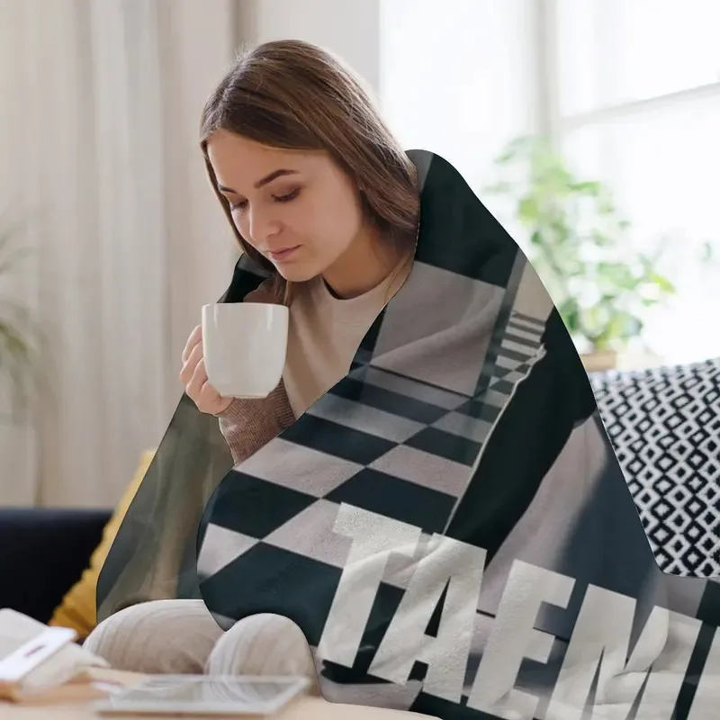 

UJF03TAEMIN ADVICE Throw Blanket decorative Soft Extra Large Throw Blankets5Ln&