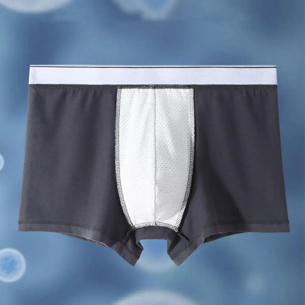 Quick Dry Men Underpants Comfortable Stylish Men's Boxers Soft Breathable Moisture-wicking Underwear for Active Men