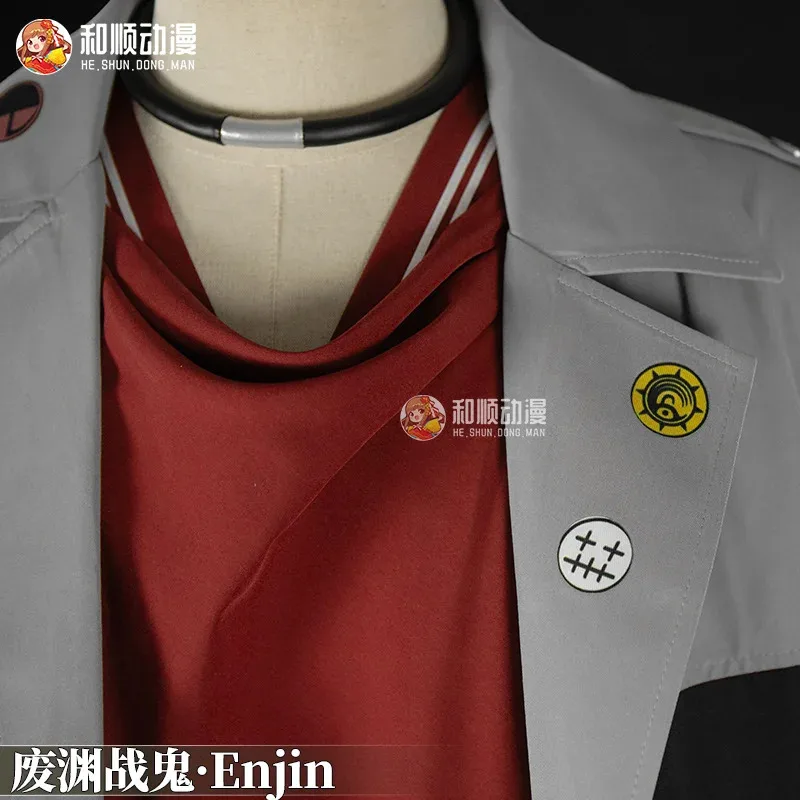 2025 11 Gachiakuta Enjin Anime Cosplay Kostum Seragam Anting Choker Akuta Cleaners Halloween Karnaval Pesta Alat Peraga Untuk Wanita M