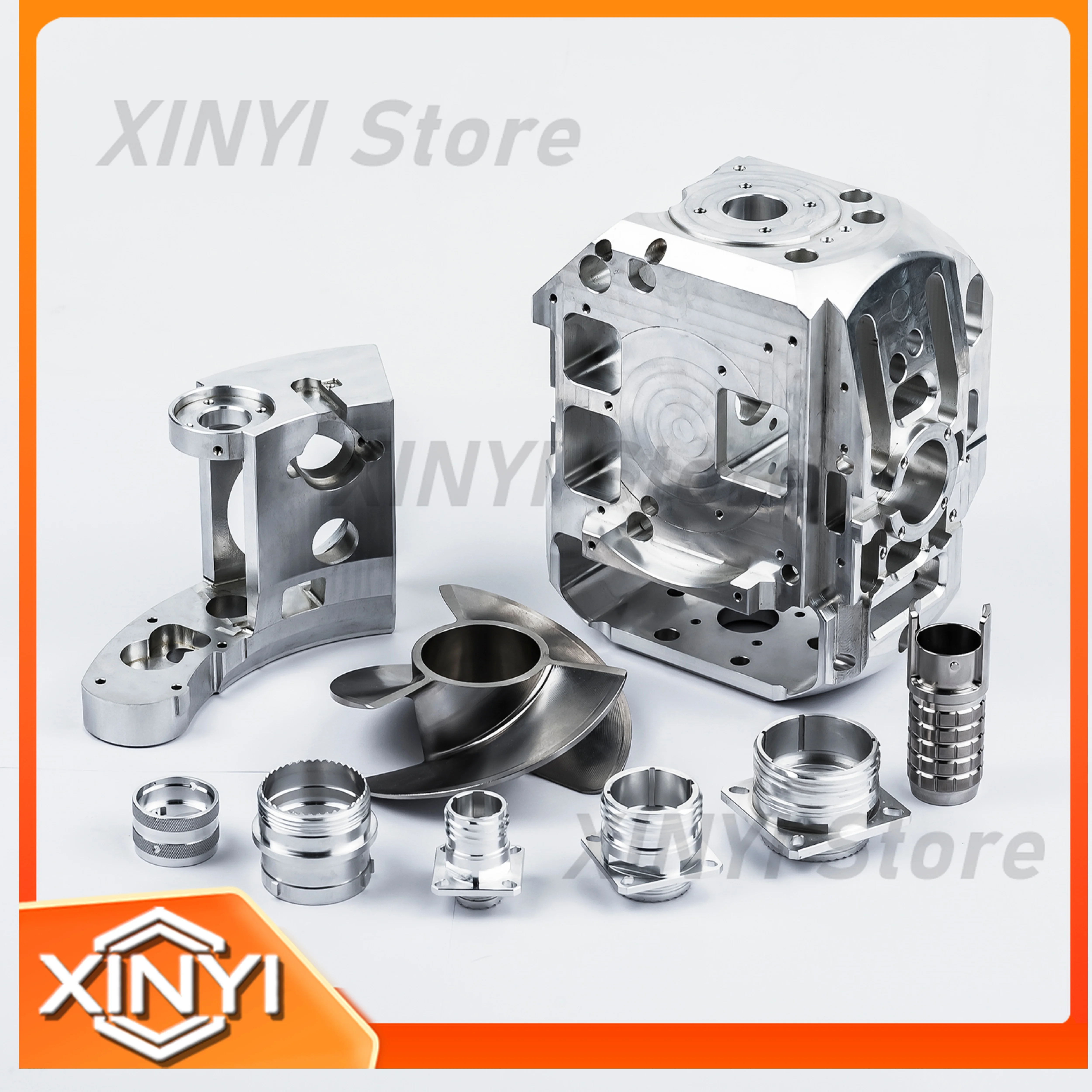 OEM Metal Machining Parts for 5 Axis CNC Milling Machine High Precision CNC Machined Components Stamping Parts Services