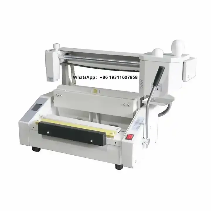 

Hot Sale A4 Desktop Manual Hot Glue Note Book Binding Machine for Office Use