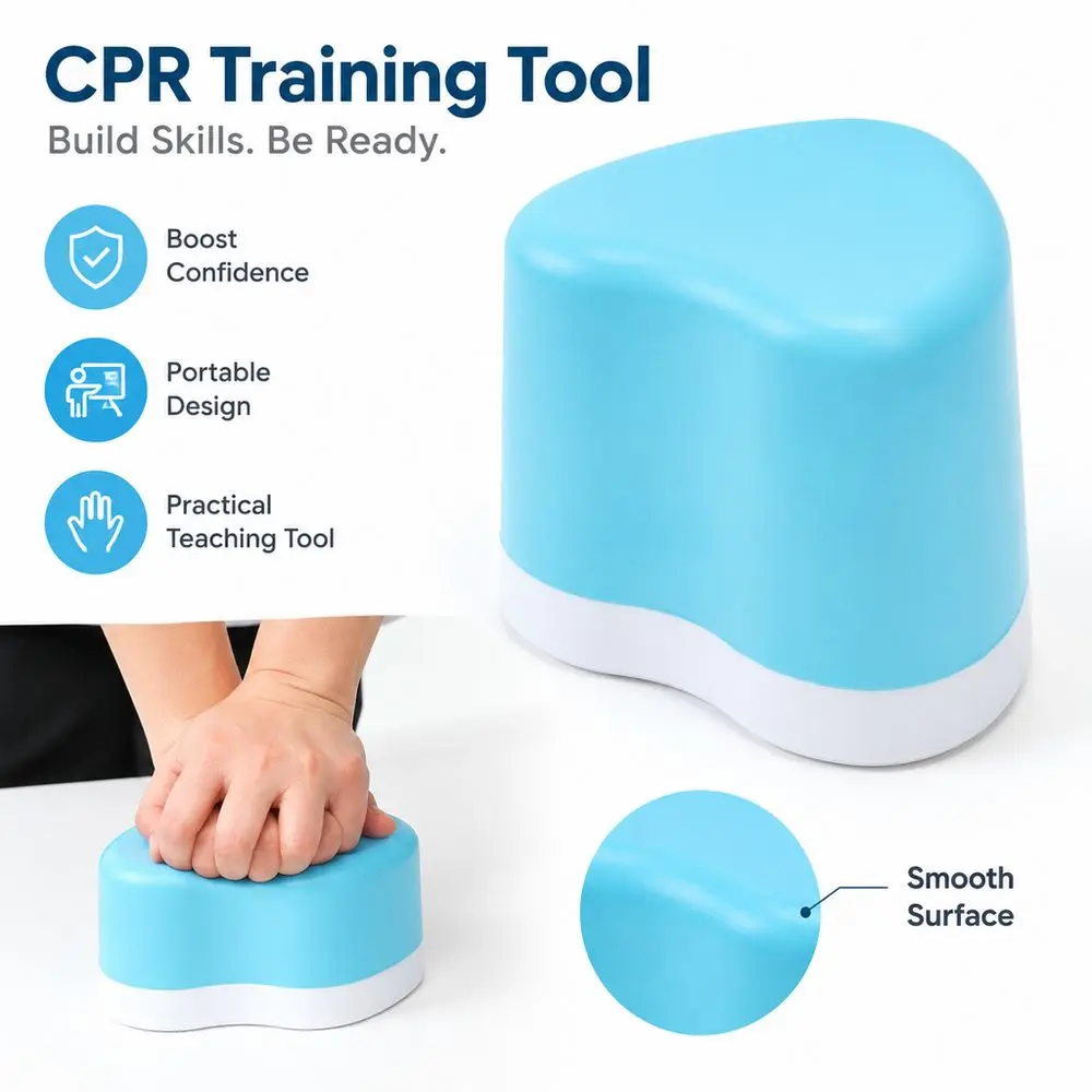 Portable CPR Training Model Compression Adjustable CPR Compression Model Click Feedback First Aid Teaching Model Medical Staff