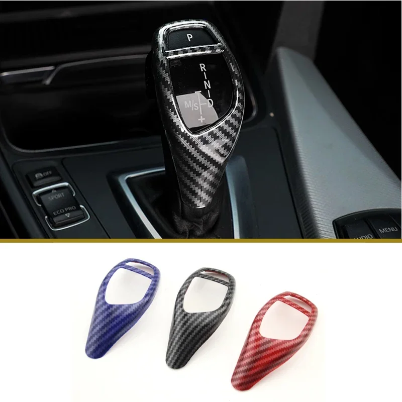 For BMW F30 F10 F15 F07 F20 F21 F34 F35 3GT 5GT Gear shift patch handball shift lever decorative glitter car accesorios