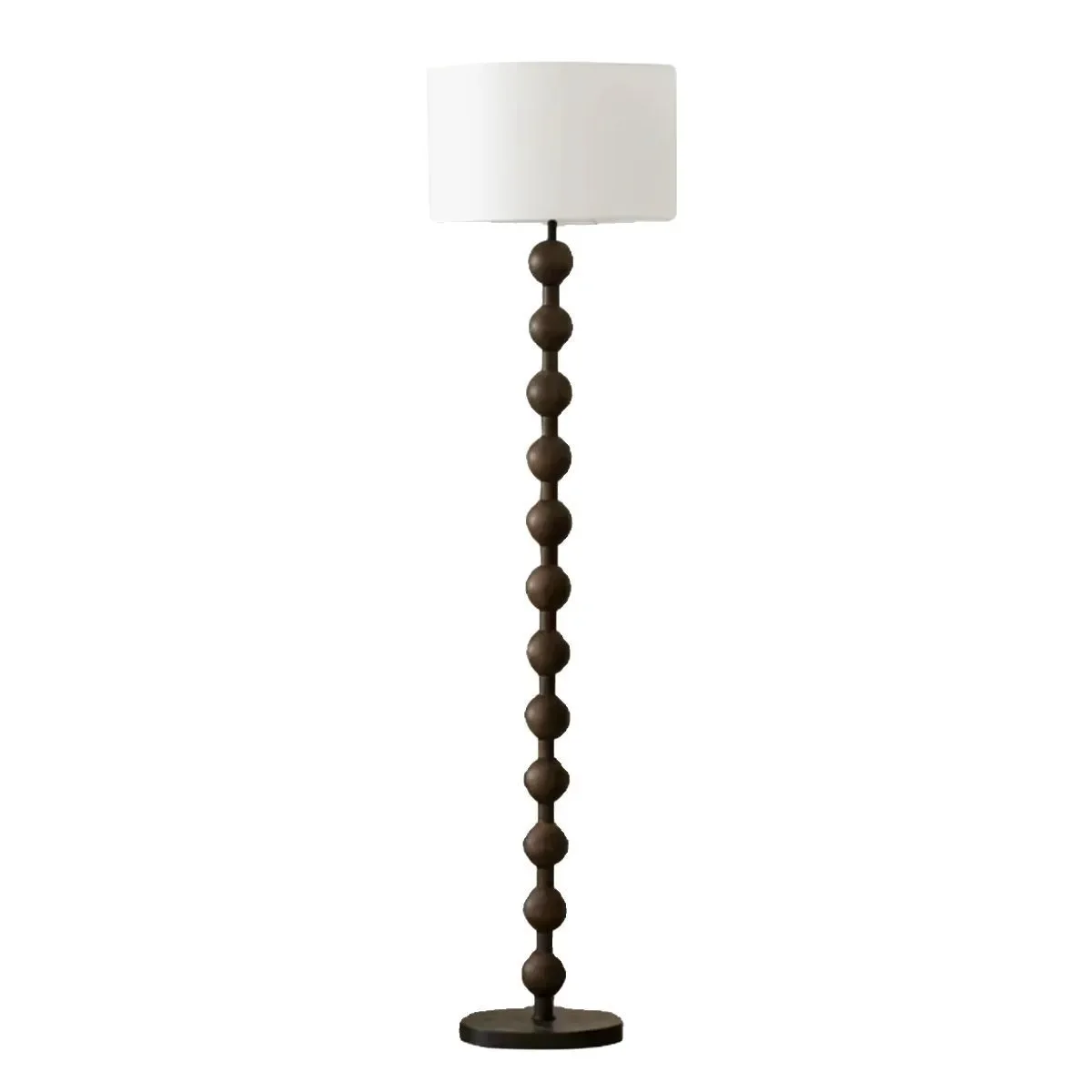 

French antique floor lamp, wabi-sabi wind living room new Chinese bedroom advanced atmosphere lamp