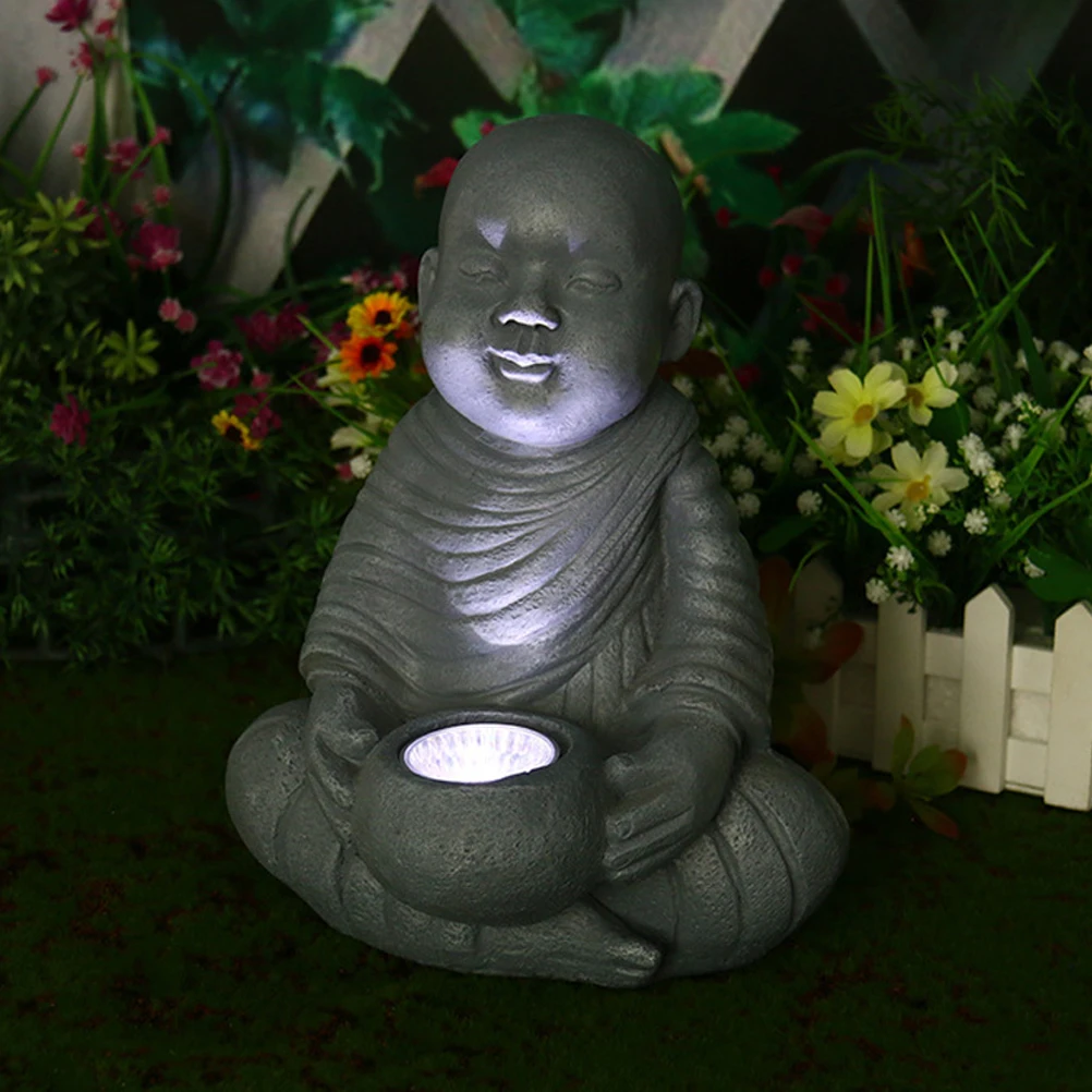 

Garden Light Waterproof Solar Powered Lights Decor Statues for outside Decorate