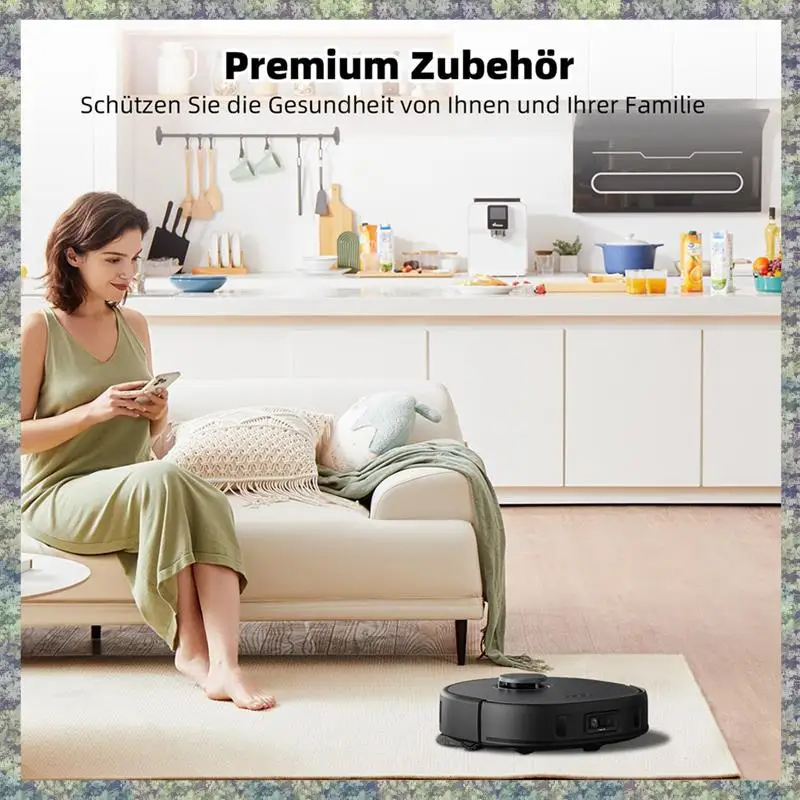 

WON For Eufy X10 Pro Omni Robot Vacuum,Washable And Reusable Main Side Brush Hepa Filter Mop Cloth Dust Bags