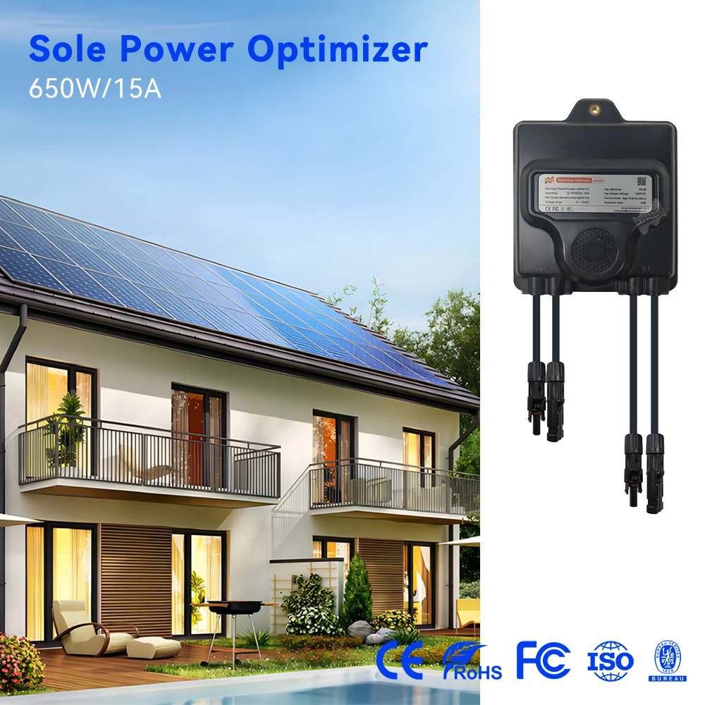 Power Optimizer Solar PV Panels Module-level PV Max Input Power 850W System Voltage 1500V MPPT High Efficiency