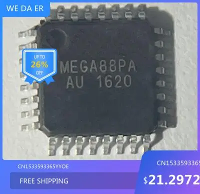 

Новинка 100%, новая оригинальная Φ ATMEGA88PA ATMEGA88 QFP32