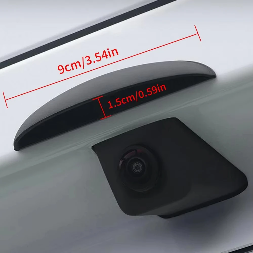 Fotografia 7: Capa de Silicone para Câmera de Ré de Carro com Proteção Contra Chuva