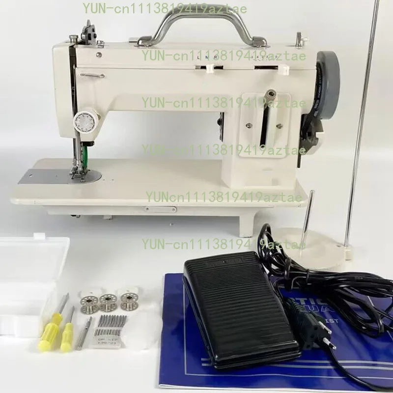 NEW 150W Household Sewing Machine 106-RP Inch Arm Fur Leather Fall Clothes Stitch Sew Machine 0-7MM adjustable leather canvas
