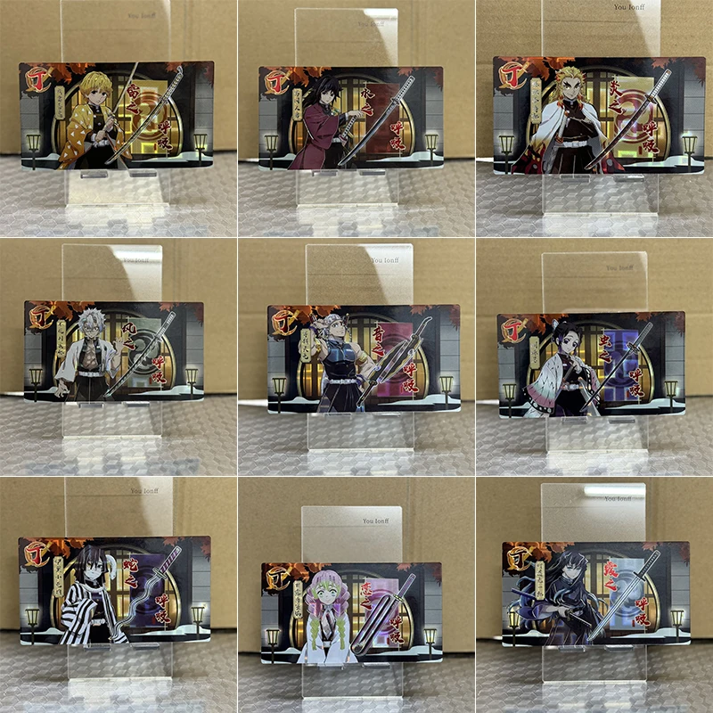 

Коллекционные карточки по аниме «Истребитель демонов»: Томиока Гию, Кочо Шинобу, Канроджи Мицури. Подарки на Рождество и день рождения, детские игрушки.