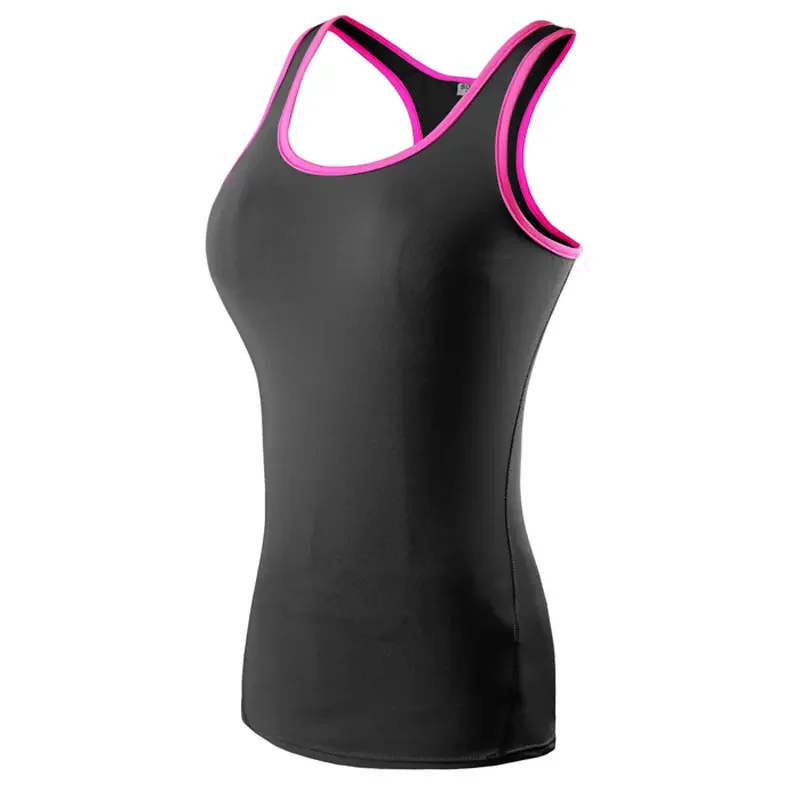 Women Sport tank Tops For Gym Vest Top Fitness Sleeveless T Shirt Sports Wear tank top Clothes Gym Vest Running workout