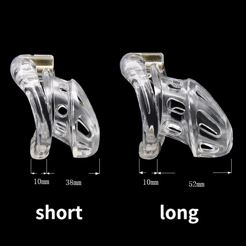 High Quality Openable Ring Design Male Chastity Cage Device With 4 Sizes Cock Ring Vent Hole Cock Cage Sex Toys Lock For Men - view 5