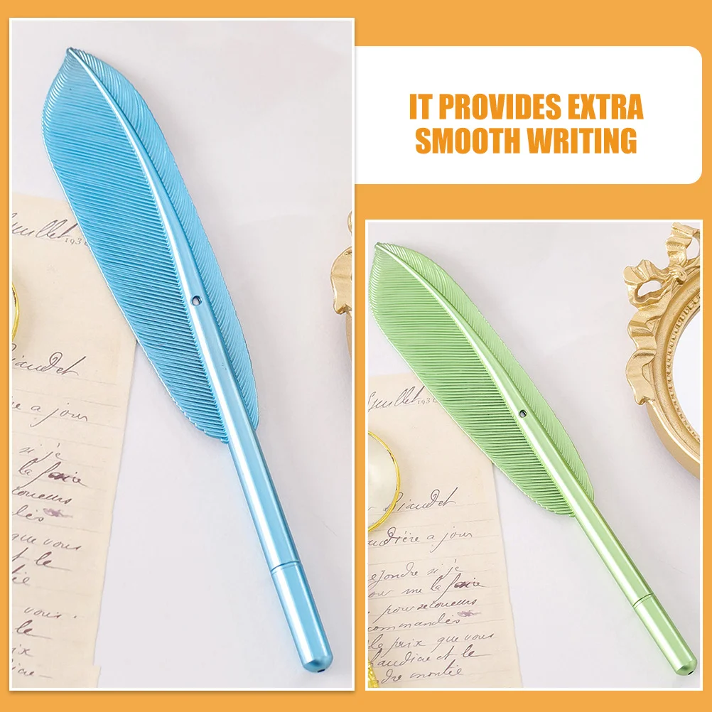 

12pcs Colorful Pen Plume Gel Ink Pens Ergonomic Smooth Writing Replaceable Refills Office Business Pens For Kids