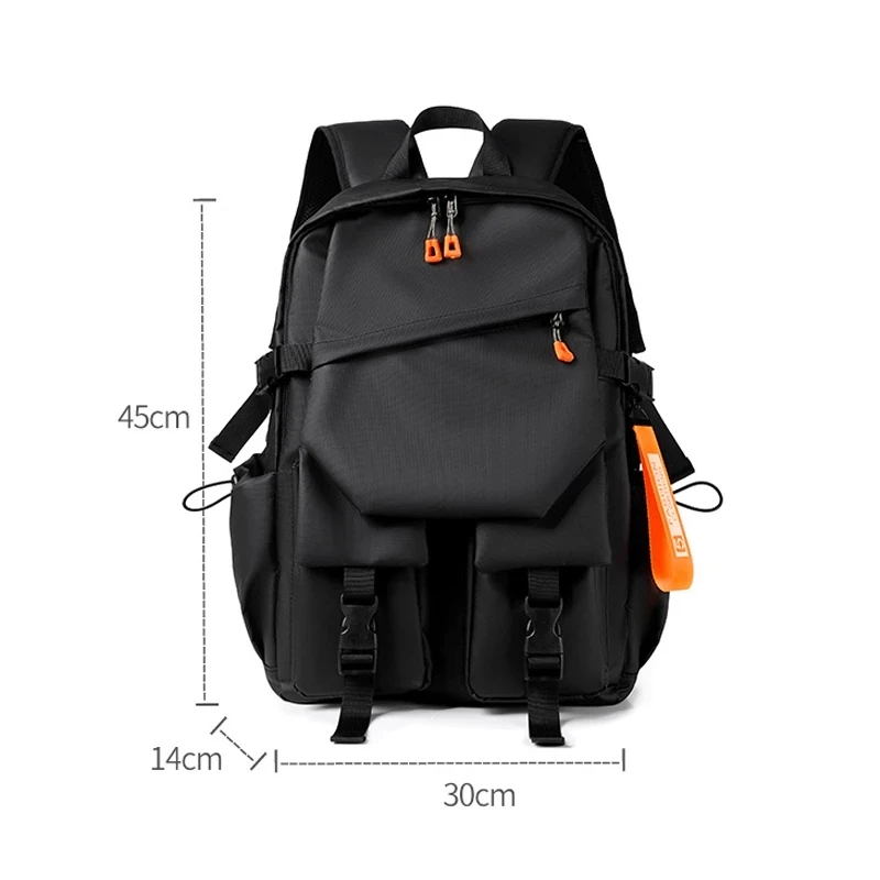 Men's Backpack High Quality 15.6 Laptop Backpack High-capacity Waterproof Travel Bag Fashion School Backpacks for Men