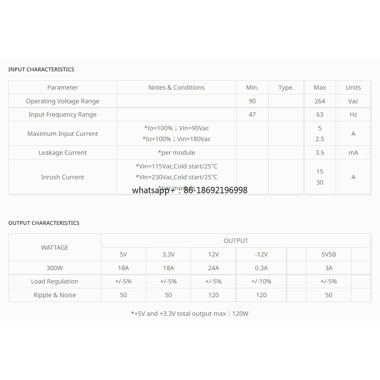 Switching power supply M1Y2-5300G2H brand see details page