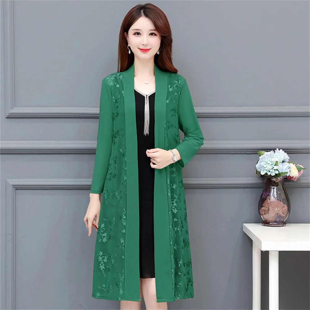 

Spring Summer Cardigan Casual Long Sleeve Womens Blouse Korean Fashion Sun protection clothing thin air-conditioned shirt JJ654