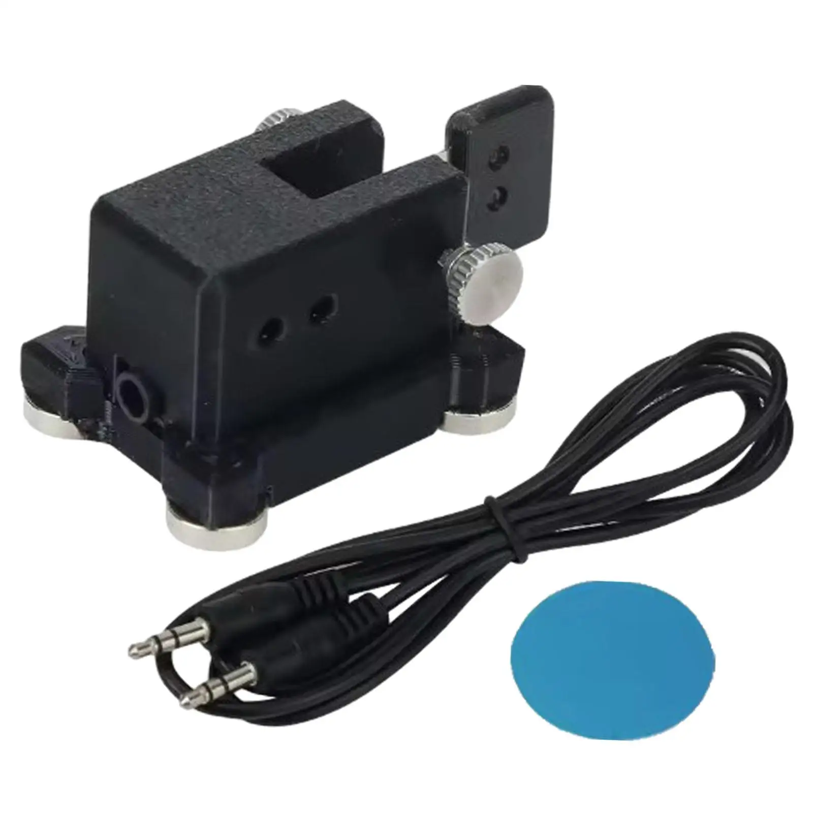 Morse Code Portable Single Paddle Responsive Design Precision CW Keyer for Universal Amateur Radio Use