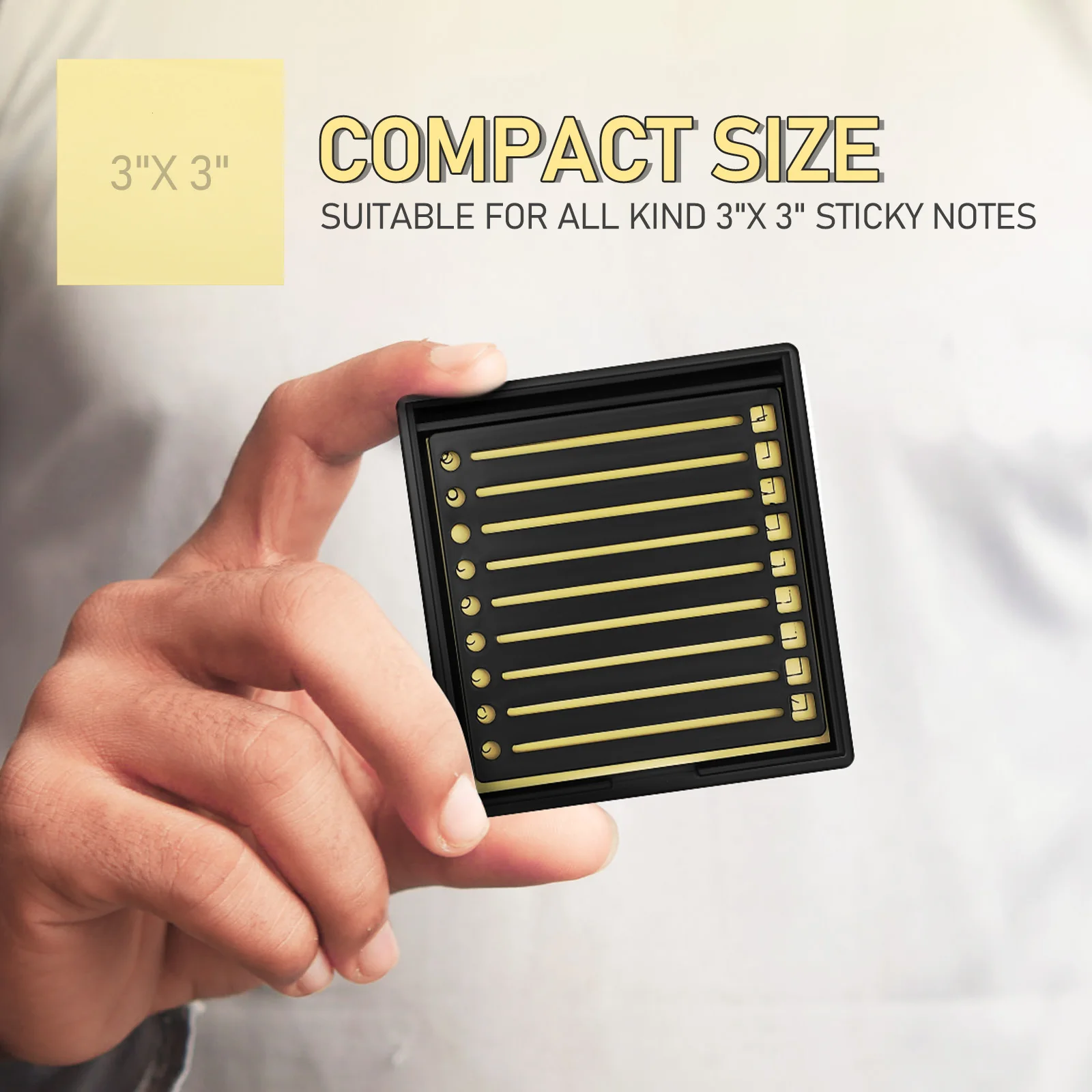 Post-it ملاحظات قالب حامل بطاقة الأعمال ورقة موزع منصات مكتب تسميات مذكرة سطح المكتب المفكرة أصحاب رف شاشة لزجة