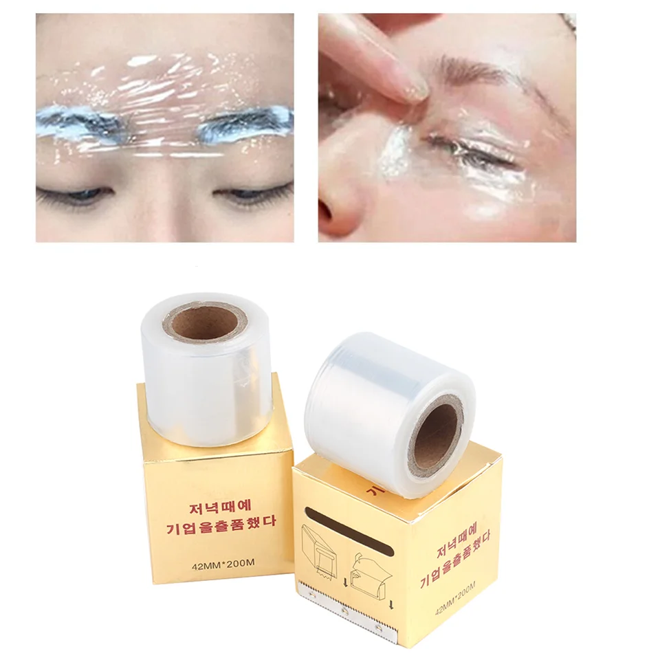 1 Stück Wimpern entferner Wrap Pfropfen Wimpern Kunststoff Wraps Konservierung sfilm Wimpern verlängerung Zubehör profession elles Make-up-Tool