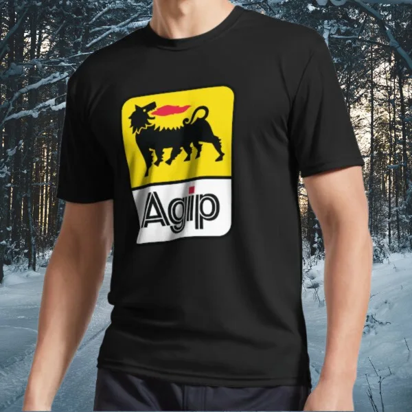 AGIP Lubricants Logo T-Shirt Funny Logo Tee T-Shirt Size S to 5XL