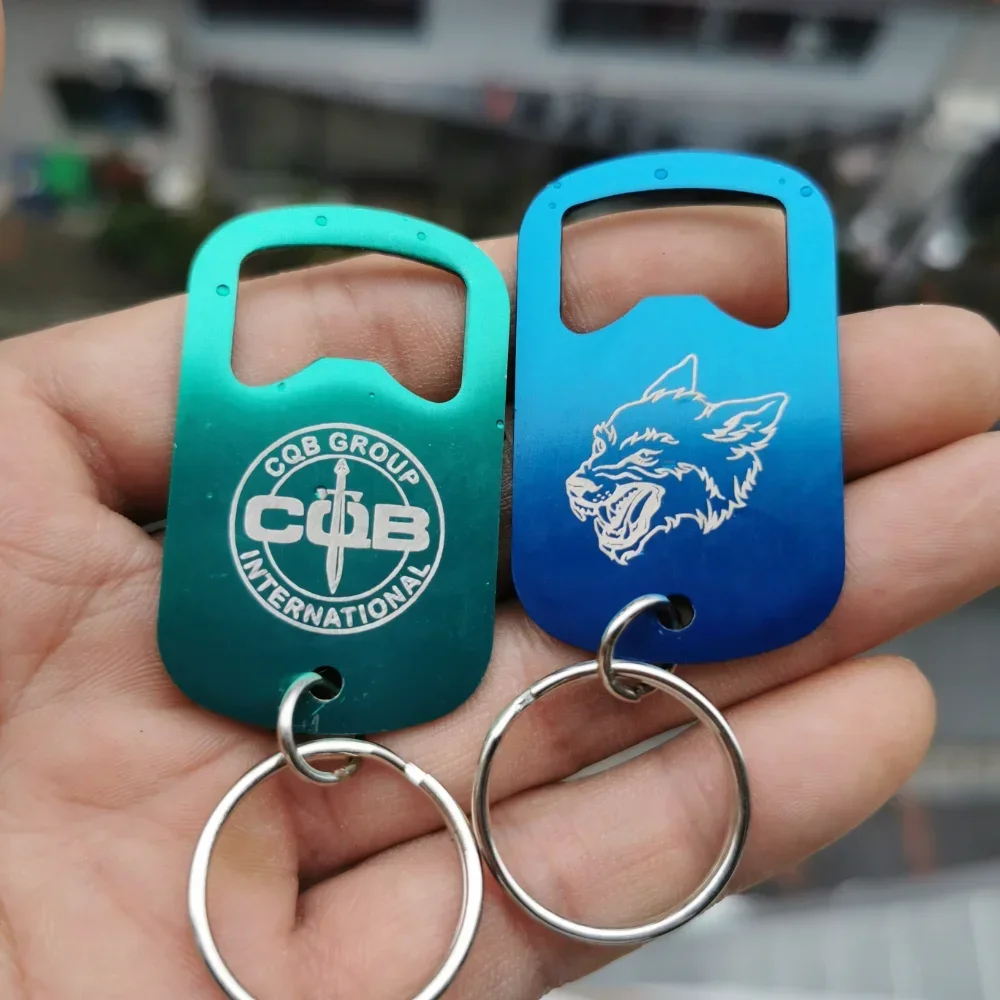 10-100Pcs Creative Tools Stainless Steel Bottle Opener Baptism Gift Wedding Party Guest Keychain Laser Engraved Customized Logo