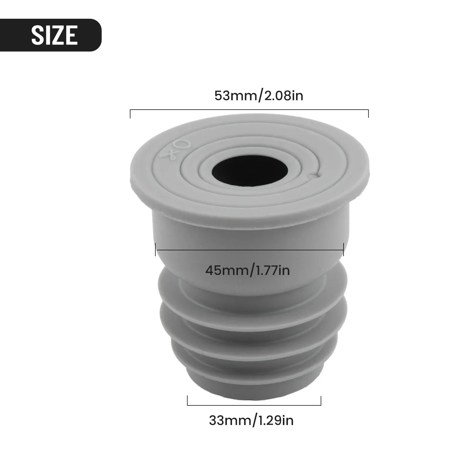 Silicone Drains Kitchen Sink Plug Sewer Pipe Sealing Ring Water Plug Floor Drain Shower Drainer Stopper Bathroom Accessories