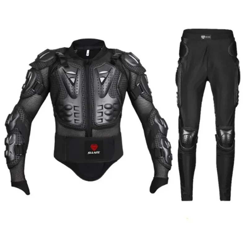 Motorcycle Jacket Pants Armor Suit Full Body Armor Motocross Racing Riding Moto Protection Equipment Clothing Protective Gear