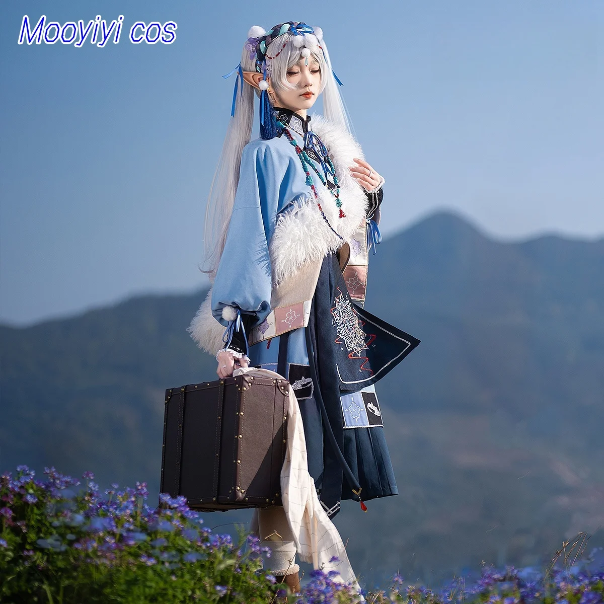 Pre Sale New Mooyiyi cos Frieren Cosplay costume Halloween Christmas Role Playing Party Comic S-L Anime games Exquisite style