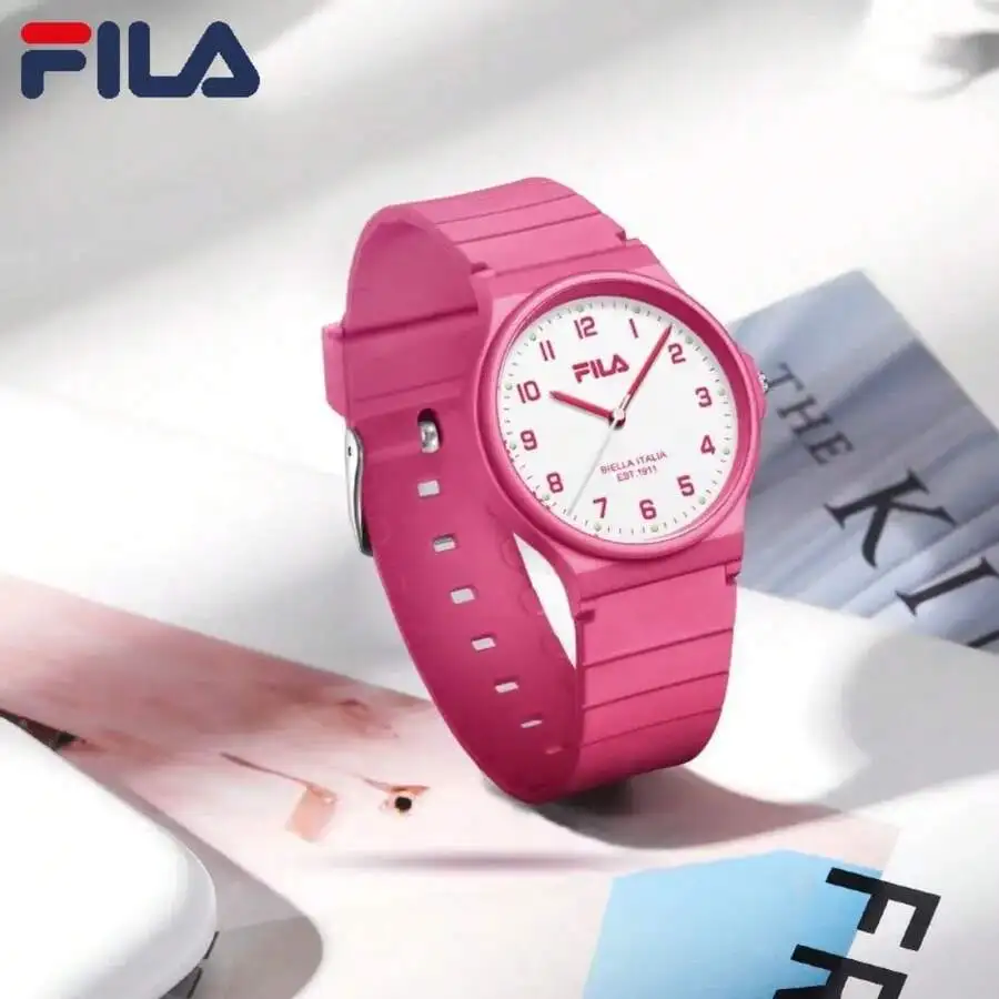 FILA Quartz Luminous Sports Watch  Silent & Waterproof Unisex Sports Design For Students & Couples | Perfect Back-To-School