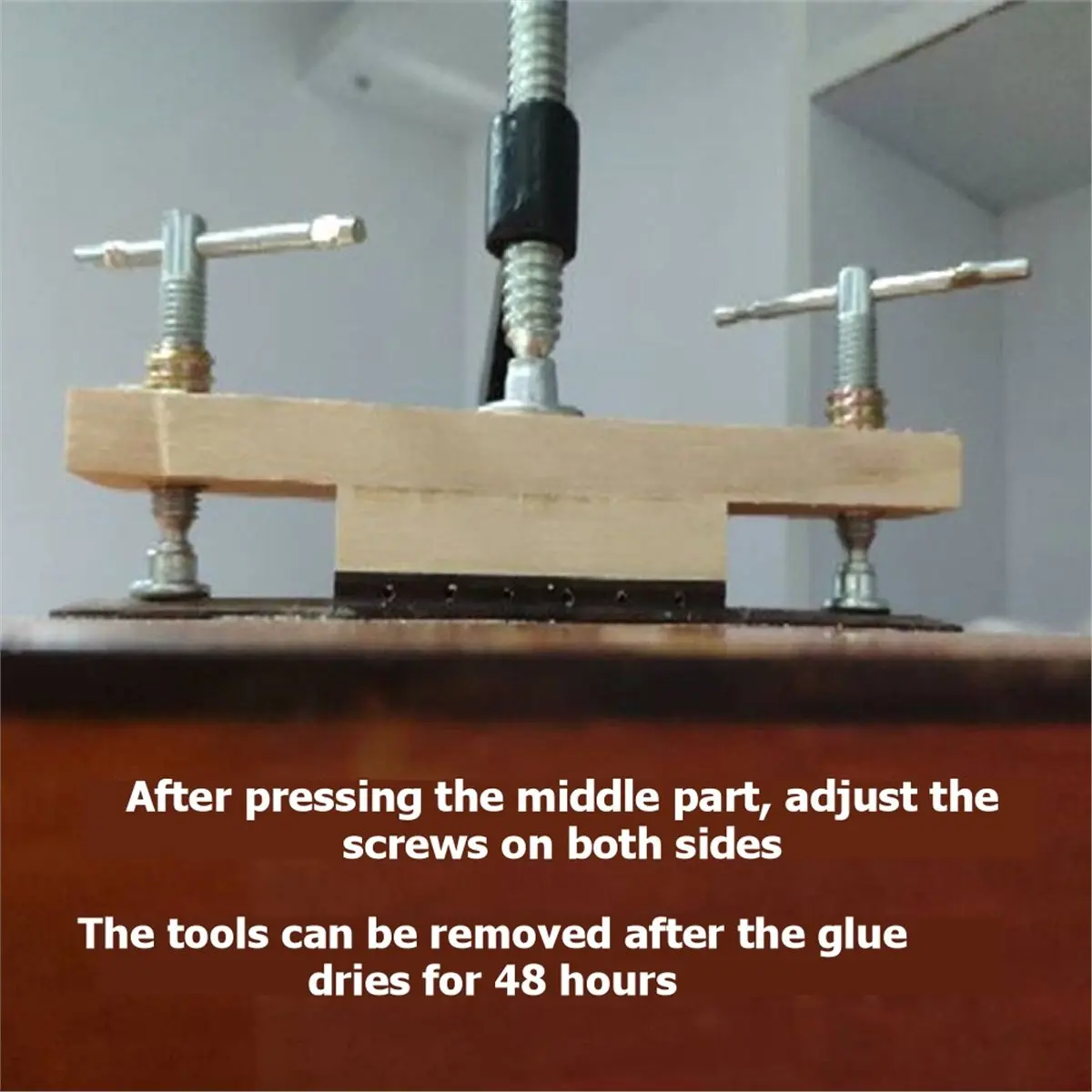 (AD12) Folk Acoustic Guitar Bridge Clamp Guitar Making Repair Clamp,Luthier Tool,Quick Fastening,Accessory,Bridge Clipping Tool