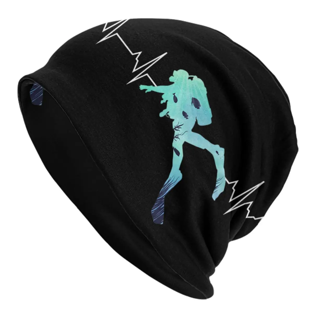Dive Diver Scuba Diving Heart Beat Bonnet Hats Street Knitted Hat For Women Men Winter Warm Skullies Beanies Caps
