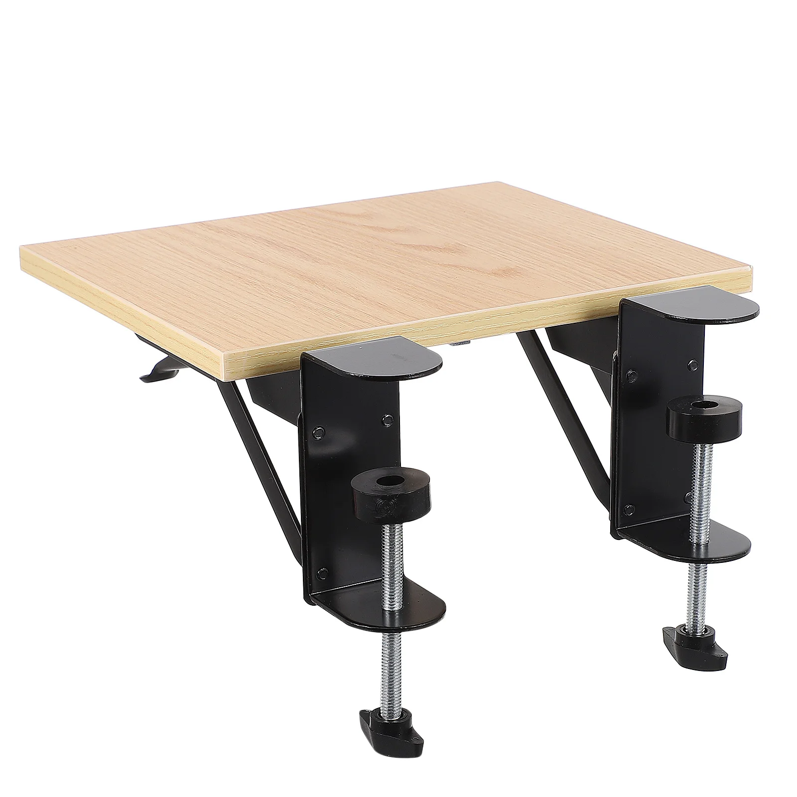 حامل يد للكمبيوتر قابل للطي لوحة تمديد إطار دعم للذراع قسط ABS سبائك الخشب دعم المعصم لوحة الماوس سطح المكتب #6