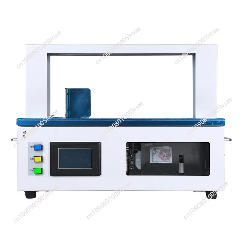 

473*206 мм автоматическая машина для обвязки ленты Opp, овощная еда, занавеска, бумажная коробка, связывание книг, небольшой заводской пресс-подборщик