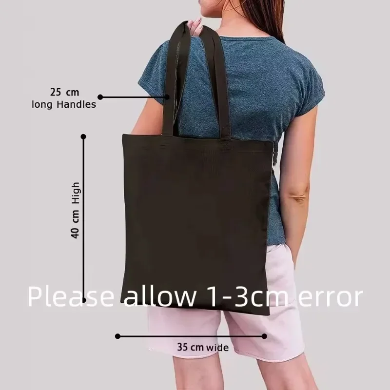 Eco-Friendly Black How You Doing Friends TV Tote Bag Canvas Shoulder Bag for Women Trendy TV Show-Themed Handbag for Girls view 5