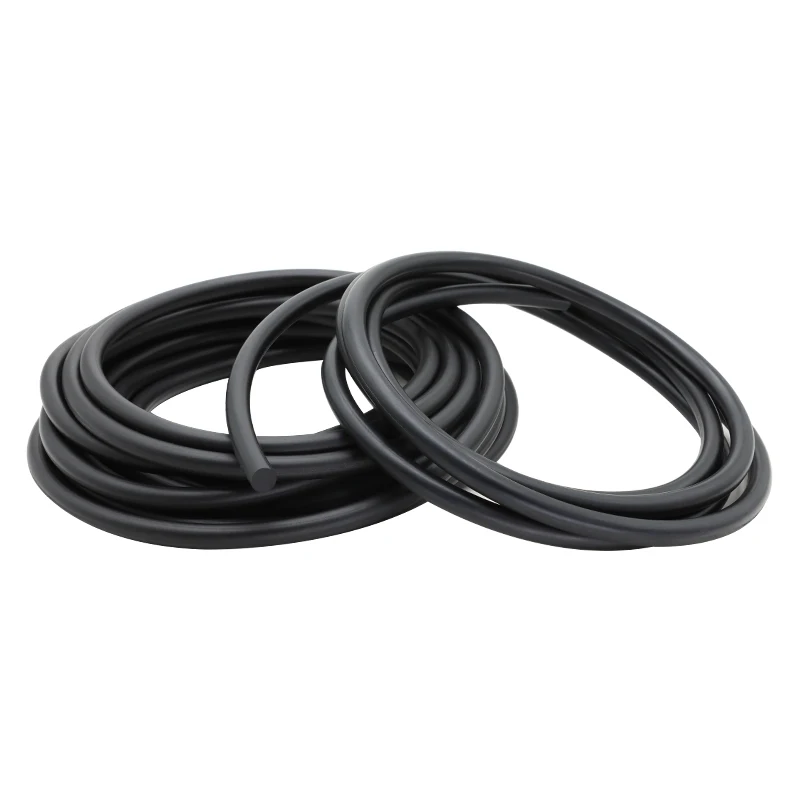 1M Fluorine Rubber Solid Strip Diameter 2,3,4,5,6,7,8,10,12,15,2.5,3.5,4.5 mm O-Ring Bar Seal Not Foaming Black