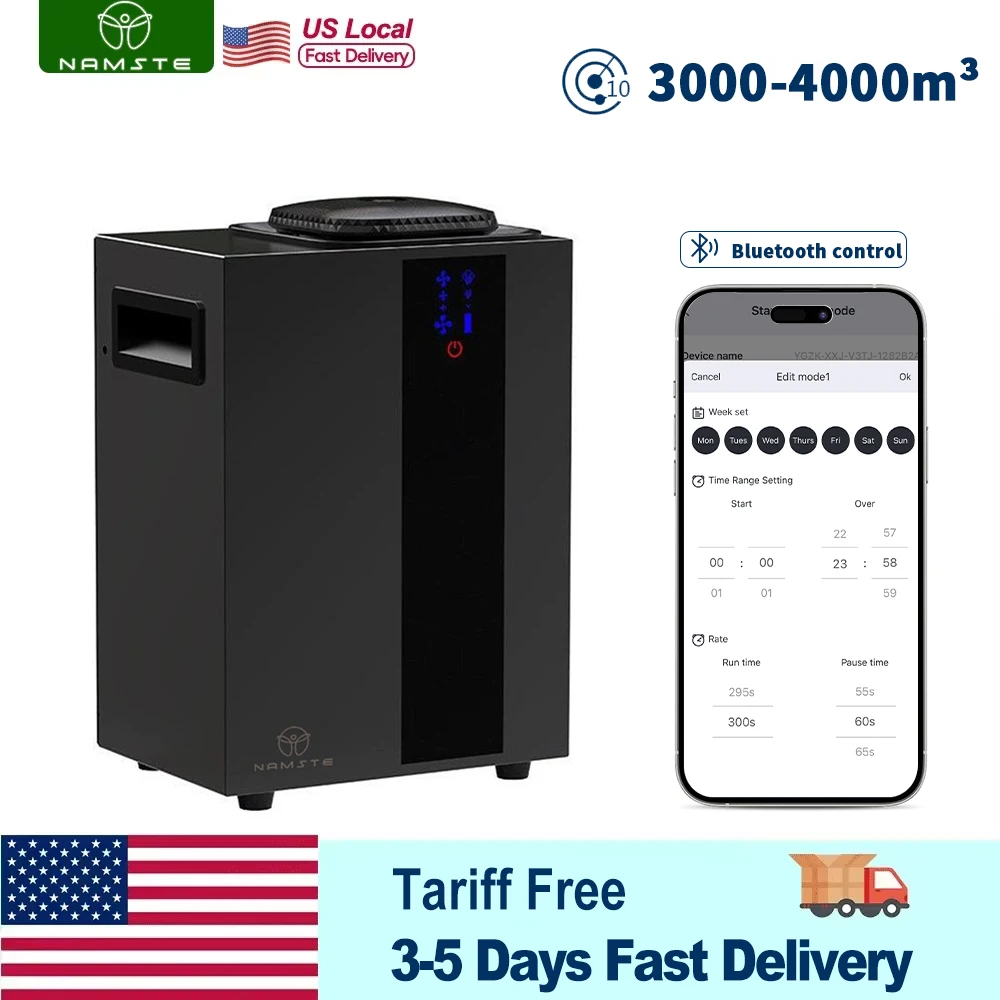 NAMSTE 4000m3 نظام HVAC ناشر رائحة التطبيق الذكي التحكم بدون ماء زيت طبيعي الناشرون المنزل معطّر الهواء العطور الناشر #1