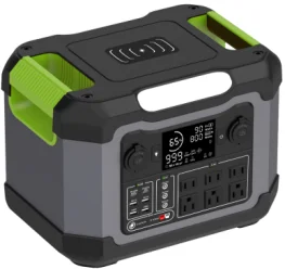 Portable solar charging 1200W 2500W 3600 power station inverter with Lifepo4 battery