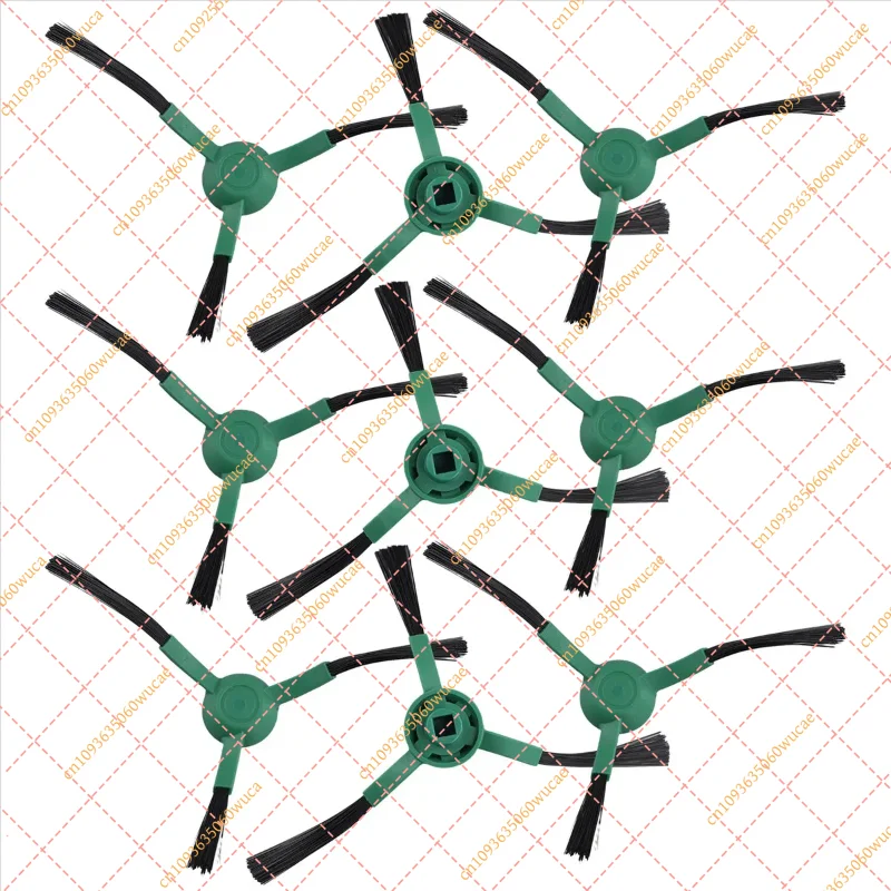 T33C 9-Pack Replacement Side Brushes for Y0112 Vacuum Cleaner, Edge Sweeping Brush