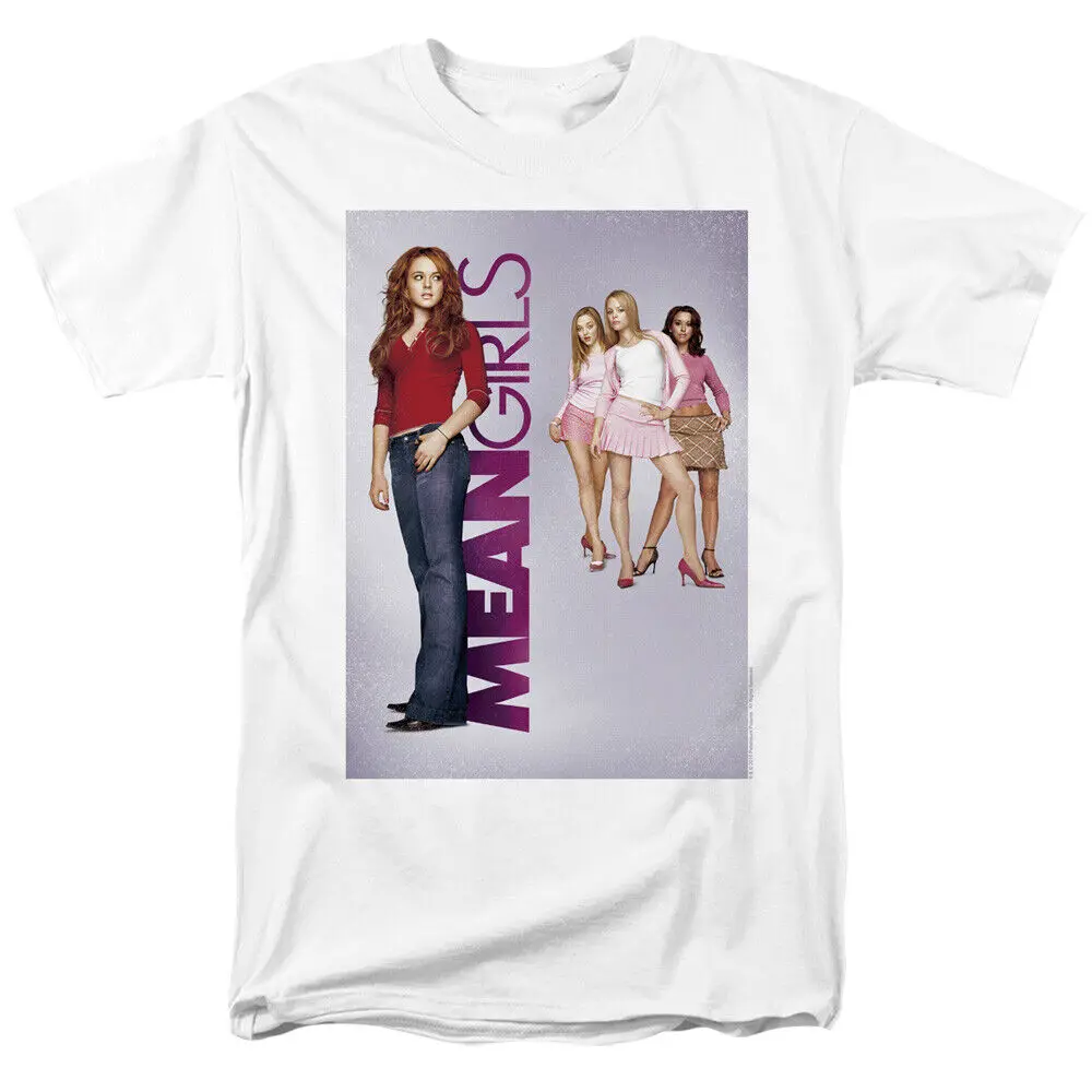 

Mean Girls T-Shirt Movie Poster Artwork White Tee