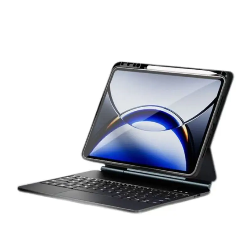 COOSTART Tastiera di controllo galleggiante adatta per tablet OPPO Pad3 Pro e OnePlus, adesione in modo sicuro, nera